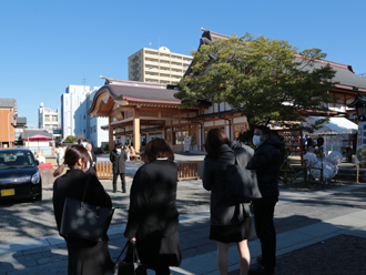 八剱神社へ初詣