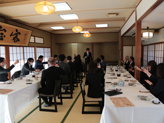 木更津の味処宝家にて昼食会