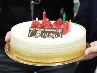 黒川さん24歳の誕生日