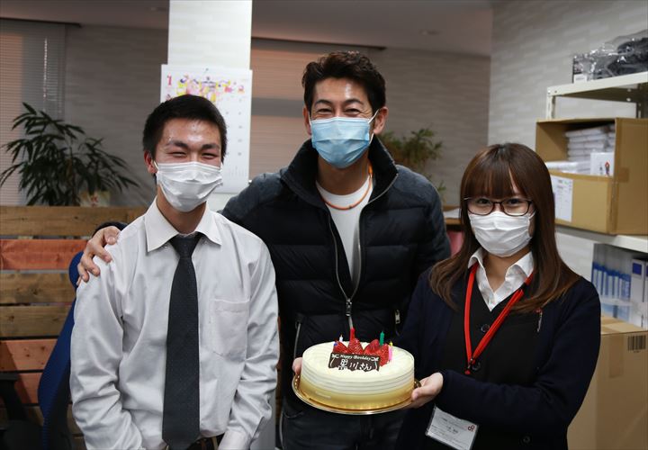 黒川さん誕生日の様子