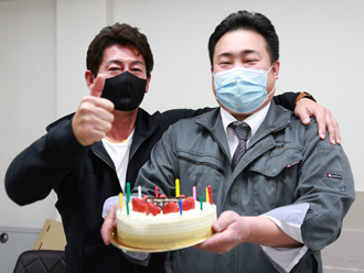 佐々木支店長お誕生日