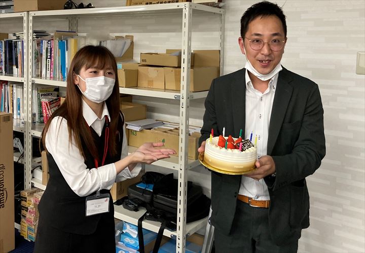 山田さんと小泉さんのツーショット