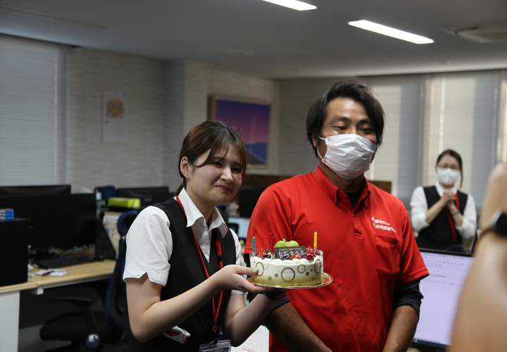 白石支店長お誕生日