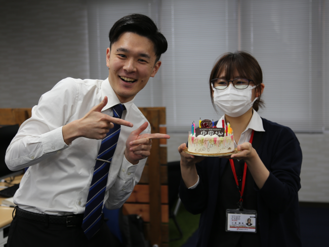 中田さんの素敵な笑顔が見れました！