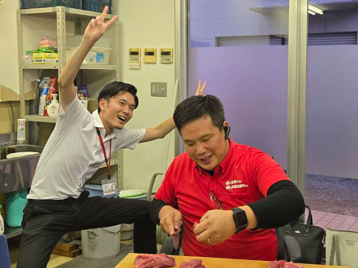 前回のBBQの写真