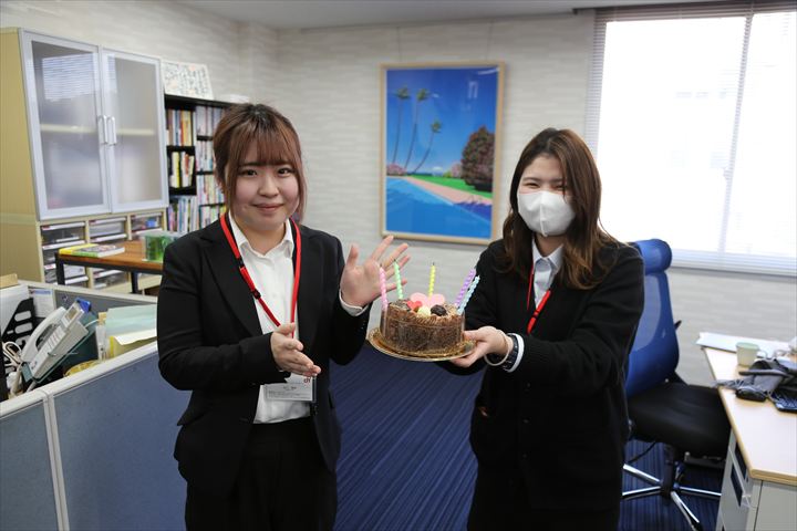 出口さん誕生日お祝い